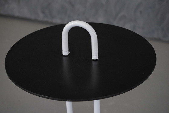 Image 1 of Table basse vintage avec base en marbre par Vico Magistretti pour Cattelan, Italie 1980