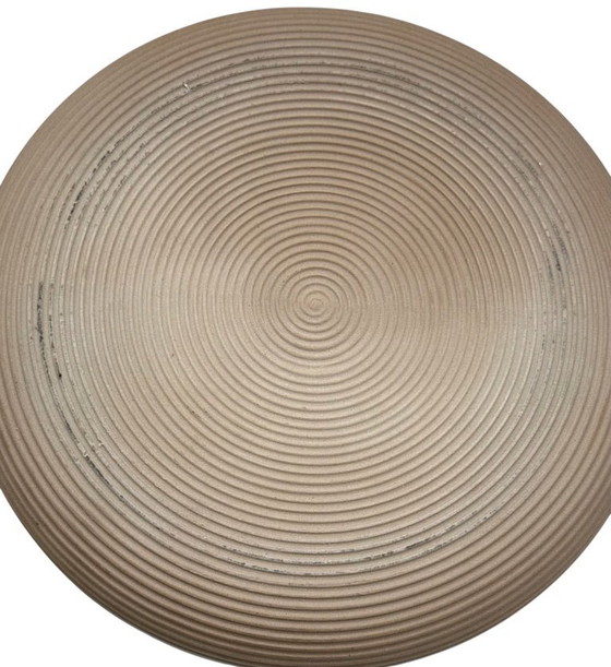 Image 1 of Teekanne aus cremefarbenem Kunststein im Mid-Century-Modern-Stil, Franco Bucci, Italien, ca. 1970