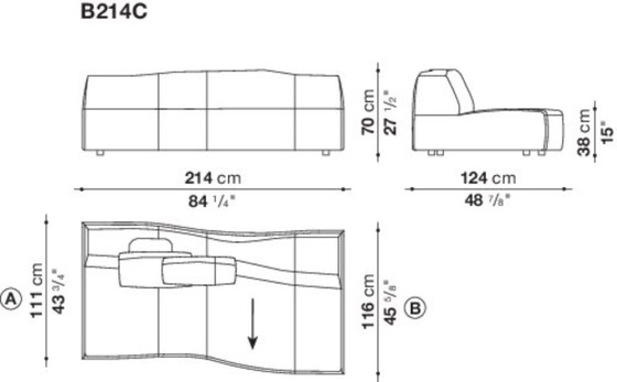 Image 1 of BEND Sofa B&B