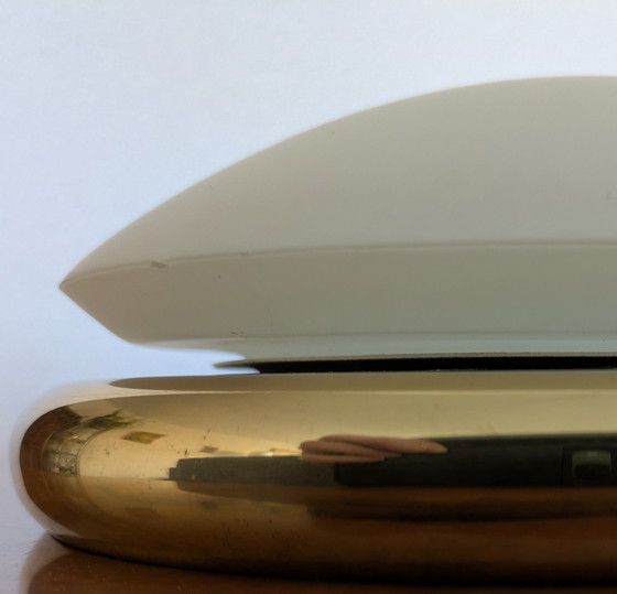 Image 1 of 2 lampes de plafond dorées