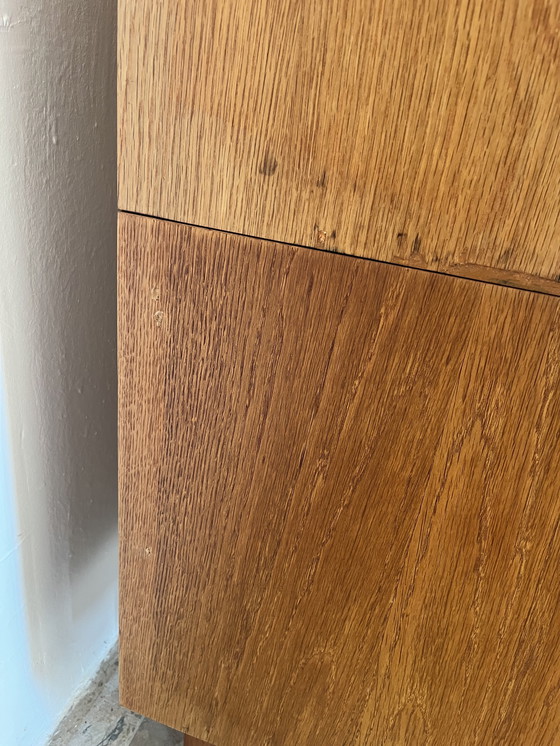Image 1 of Vintage ladekast van teak en eikenhout