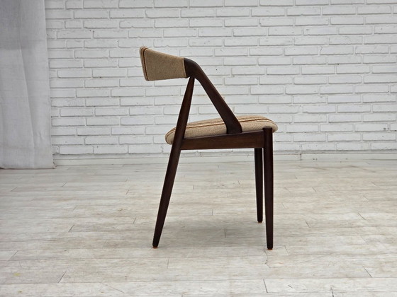 960s, Danish design by Kai Kristensen, model 31, pair of armchairs. – Wood, Wool (photo 12 of 21)