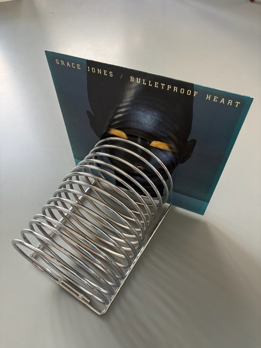 Vintage platen en/of tijdschriftenrek