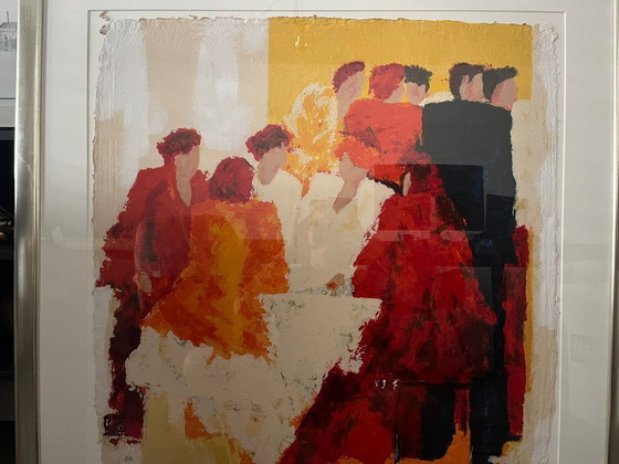 Image 1 of Painting Wil Willemsen, Enjoying