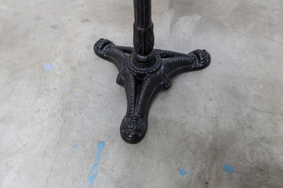 Image 1 of Marble and cast iron plant stand, 1960s, D30