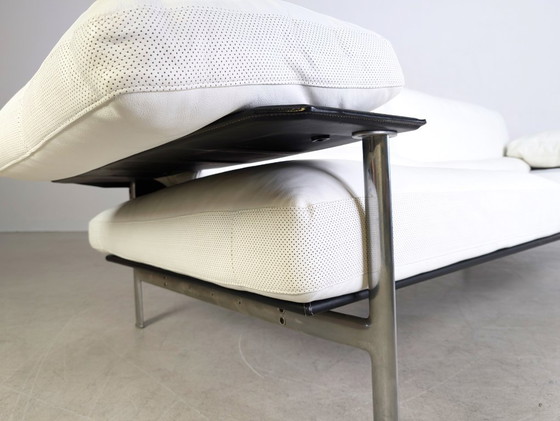 Image 1 of B&B Italia Sofa Diesis Leder weiß Couch Antonio Citterio Paolo Nava