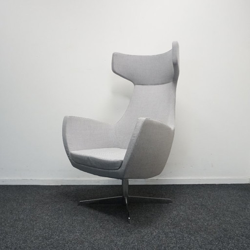 Ahrend Design Armchair | Gray Relax Chair | Swivel
