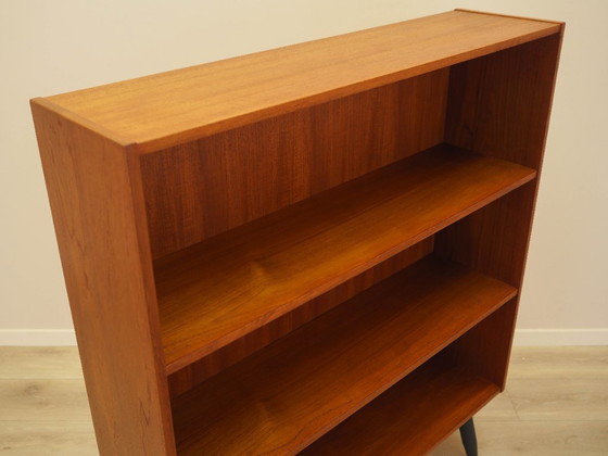 Image 1 of Teakhouten boekenkast, Deens ontwerp, jaren 70, vervaardigd door Clausen & Søn