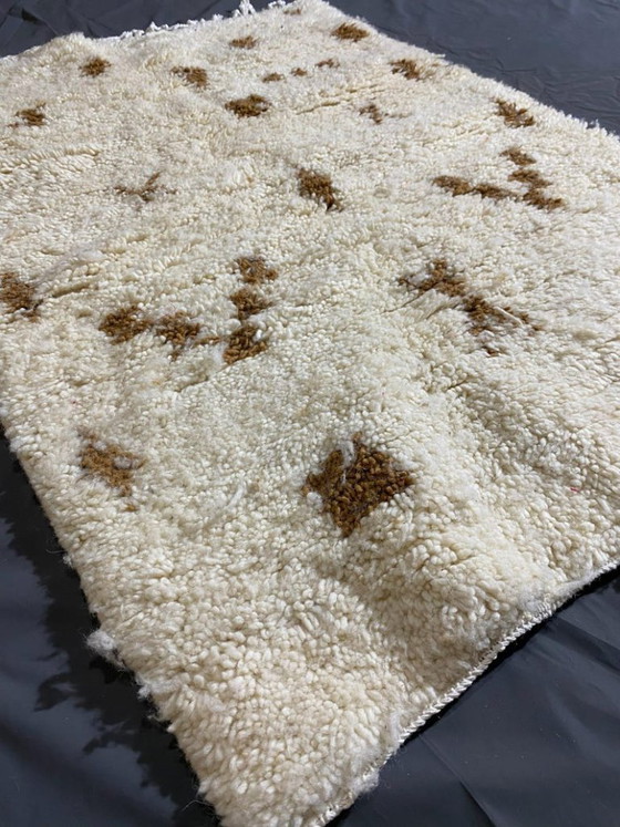 Image 1 of Alfombra de pelo largo hecha a mano Beni Ourain 250cm x 150cm