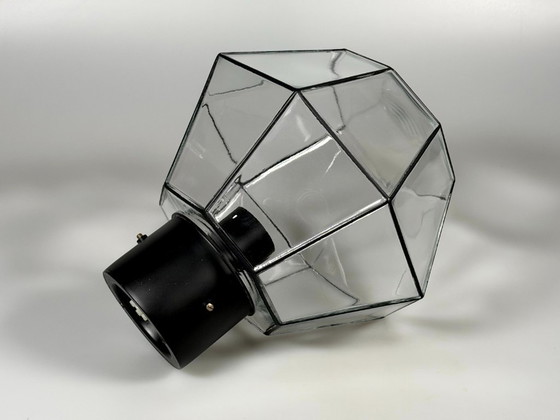 Image 1 of 1960s/70s Plafoniere ceiling lamp by Glashütte Limburg, Germany, Space Age