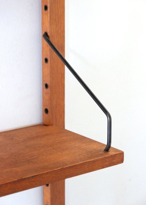 Sistema a parete Cadovius con scrivania segretario – Librerie, Legno (photo 6 of 11)