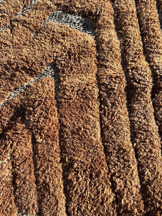 Image 1 of Tappeto berbero marocchino moderno di lusso in lana 200x300 cm - Tappeto berbero per soggiorno