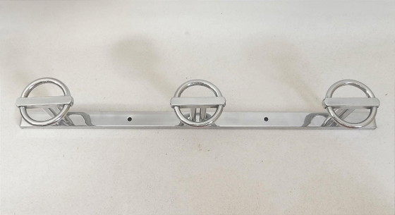 Image 1 of Triple Art Deco coat hooks by Jean Royère, 45 cm wide