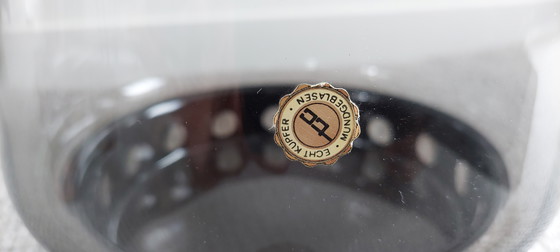 Image 1 of Ciotola e bicchieri vintage con bordo in rame