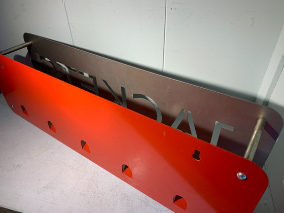 Image 1 of Vintage kapstok - metaal  - Jackets - 5 haken