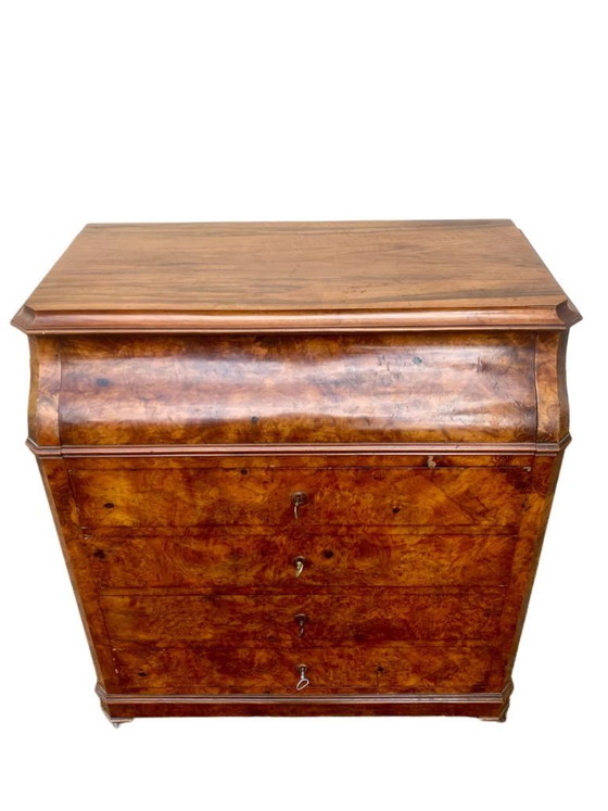 Image 1 of Schminktisch im Louis-Philippe-Stil mit 4 Schubladen