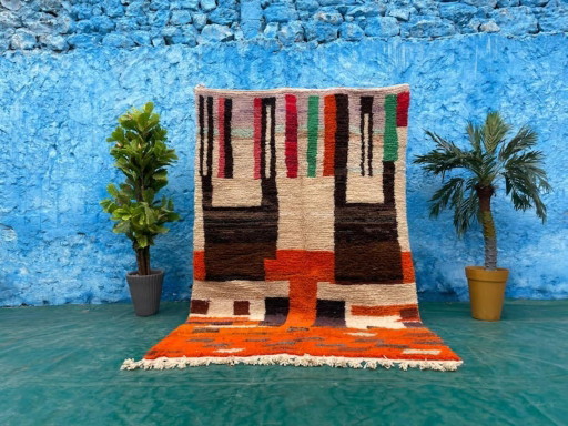 Tappeto berbero tradizionale marocchino, 200 cm x 300 cm