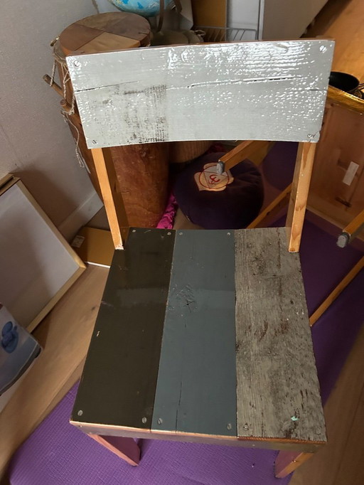 5 sedie Piet Hein Eek