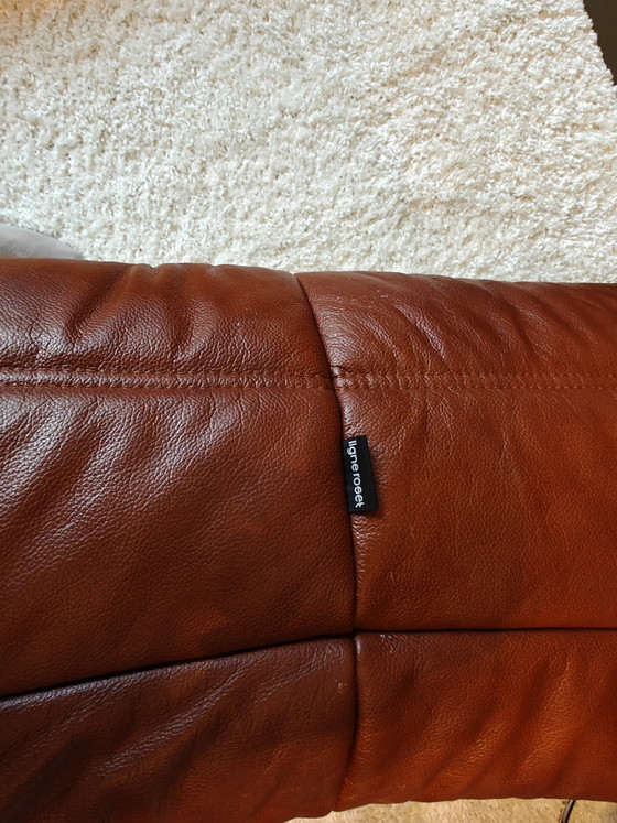 Conjunto Togo en perfecto estado original. – Ligne Roset, Sofás modulares, Leather (photo 6 of 7)