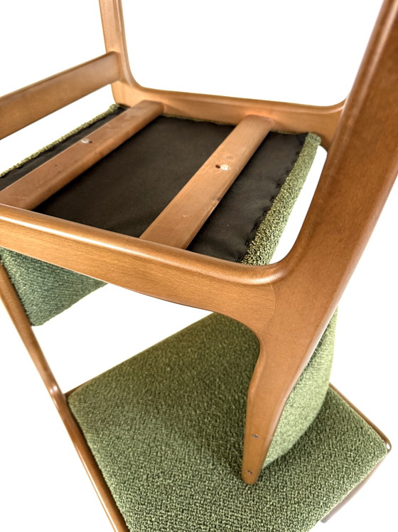 Image 1 of 4x restored Danish dining chair '60
