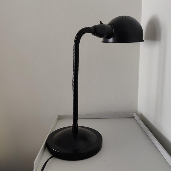 Image 1 of Lampe à col de cygne IKEA A0301 noire - style Bauhaus