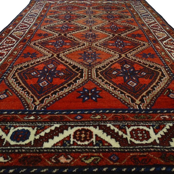 Image 1 of Halb-antiker Afshar – 265 x 165 cm – handgeknüpfter Perserteppich