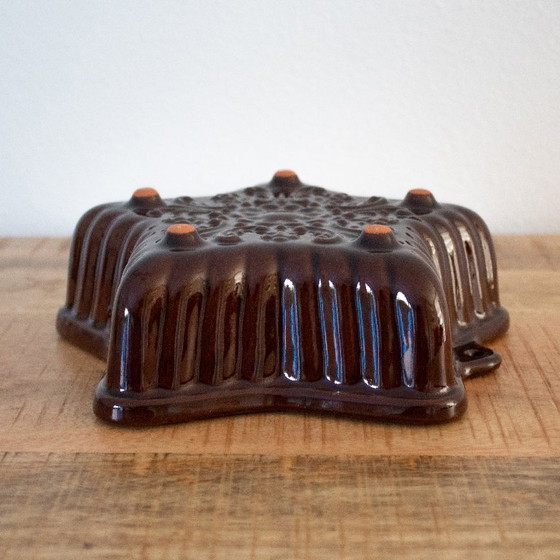 Stampo vintage Scheurich in ceramica a forma di stella anni '70 per torta/budino modello 965-19 – Scheurig (photo 2 of 8)