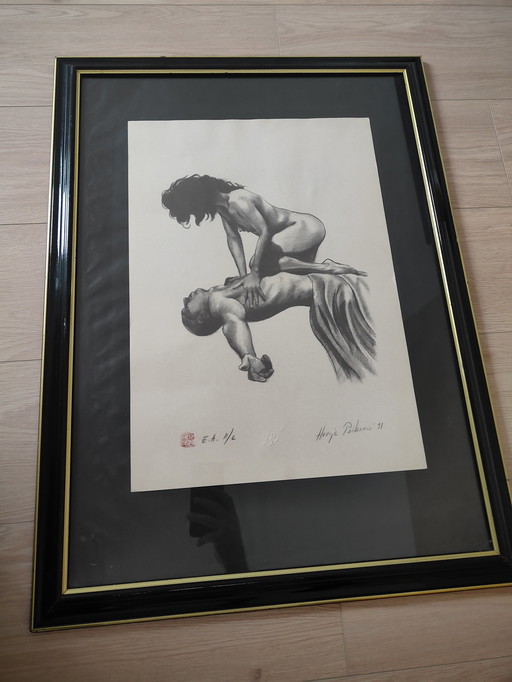 Original art print Hrvoje Puškarić (1991)