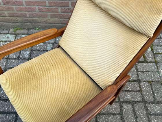 Image 1 of Vintage jaren 60 fauteuil teakhout