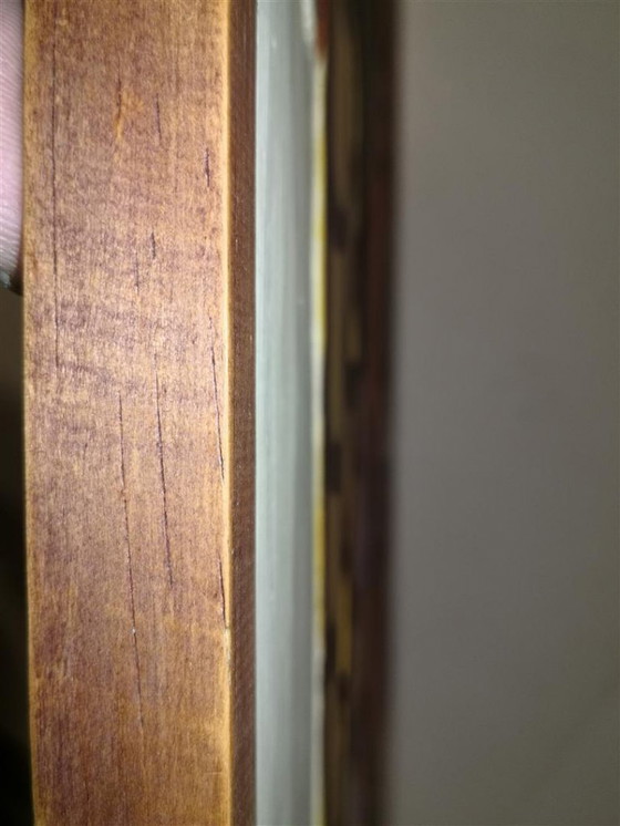 Image 1 of Cornice artigianale in rilievo africano vintage / 62 x 42 cm / anni '80