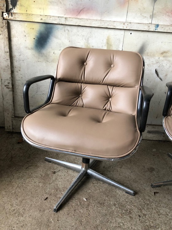 Image 1 of 2x Charles Pollock Executive chair