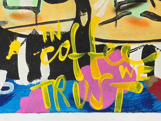 Image 1 of Selwyn Senatori – Wir vertrauen auf Kaffee – Unterzeichnet – 2019