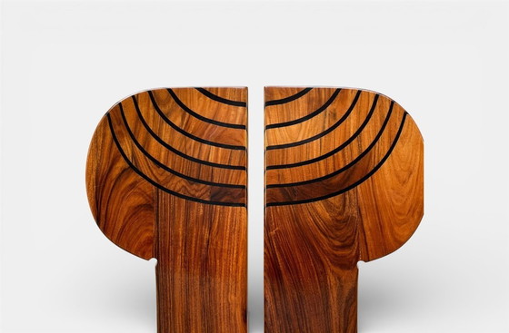 Image 1 of Tobia & Scarpa 'Africa', für Maxalto, Esszimmergarnitur, ca. 1975. Sehr guter Zustand.