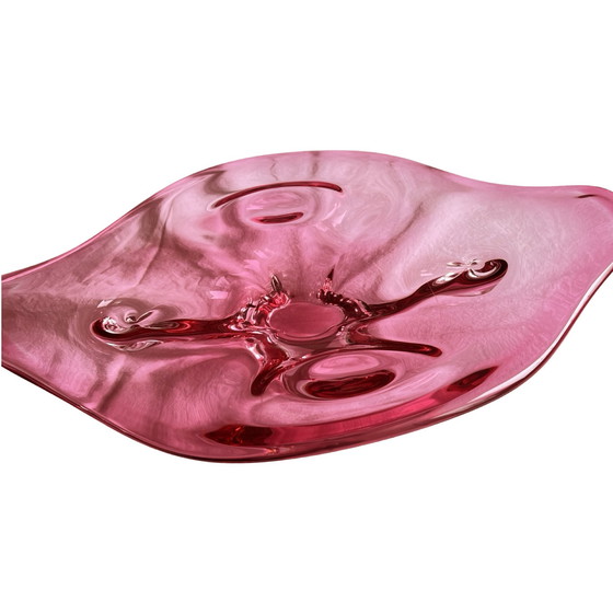 Image 1 of Large Platter, Designed by J. Hospodka, Chribska Sklarna, Czechoslovakia, 1960s