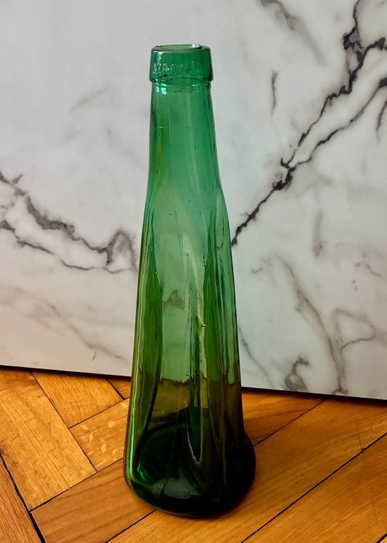 Vintage Viresa fles van gebroken glas, 47,5 cm – Viresa Espagne, Decoratieve objecten (photo 2 of 7)