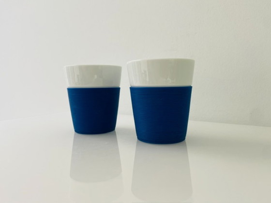 Image 1 of Bodum Bistrobecher 2er-Set blau weiß