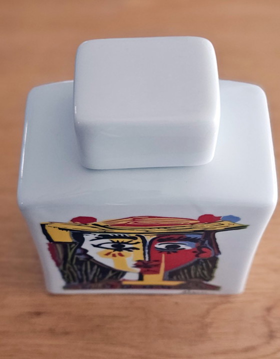 Picasso – Buste de Femme au Chapeau à Pompons – Porcelaine Tognana – Objets déco (photo 2 of 6)
