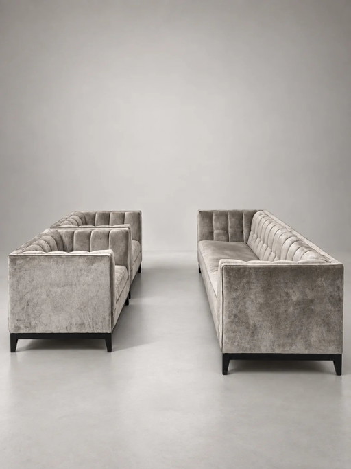 Charrell Torino 3-Sitzer Sofa & 2 Sessel