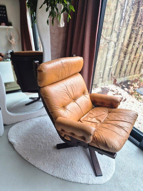 Image 1 of Precioso sillón Siesta, diseñado por el renombrado diseñador noruego Ingmar Relling para Westnova, circa 1960-1970.