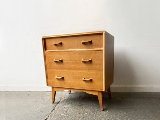 Image 1 of Cómoda de roble 'Brandon' de Gomme, mediados de siglo, años 50, plano G / E