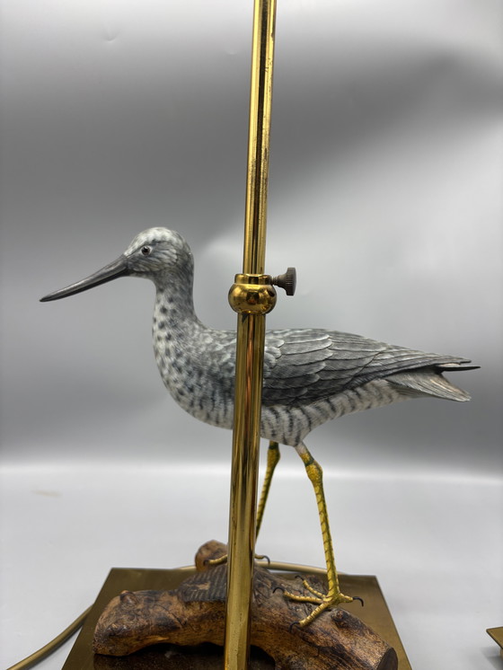 Image 1 of Hollywood-Regency-Vogel-Tischlampen