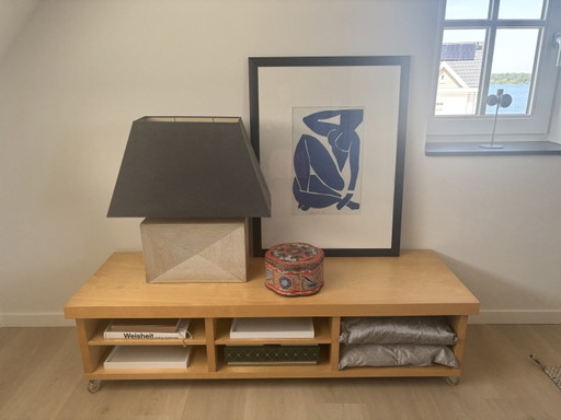Schönes TV-Möbel/Sideboard mit Rollen – 150 x 50 x 41 cm – tv meubelen, Metal, Plastic (photo 2 of 5)