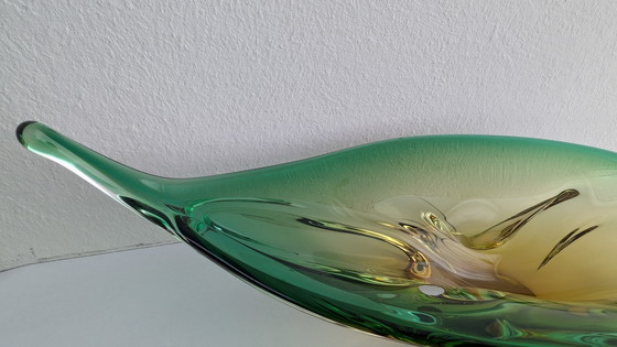 Image 1 of Murano Sommerso Schale - Flavio Poli für Seguso Vetri d'Arte - XL (48cm!)
