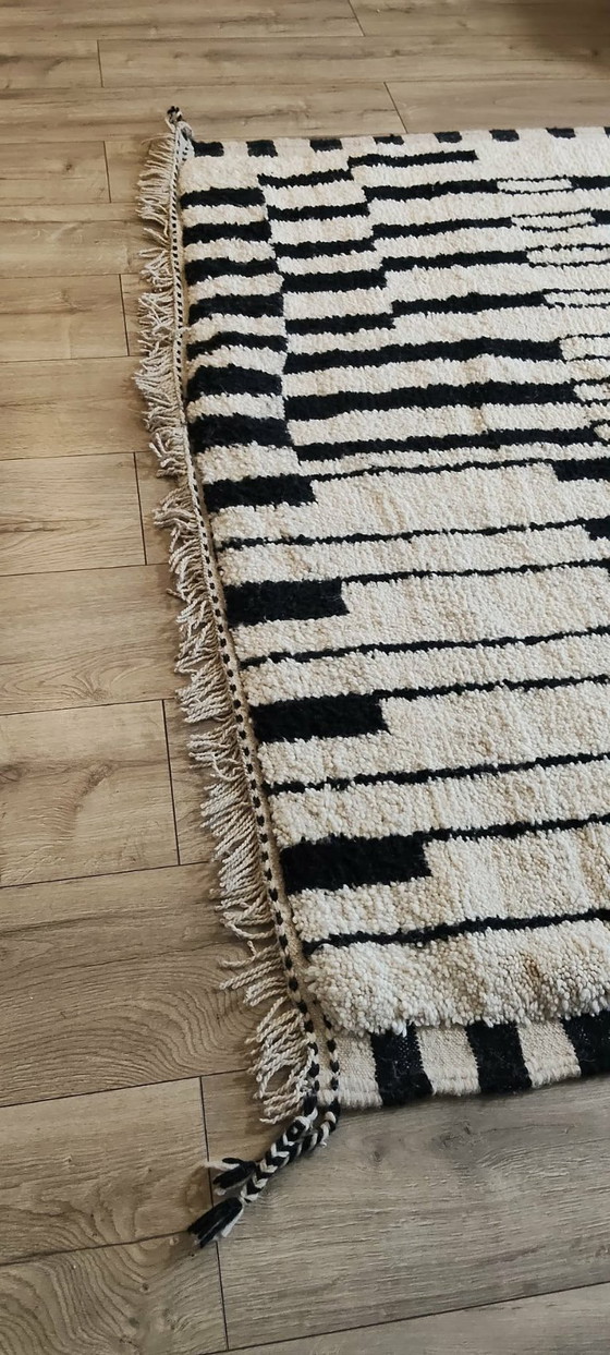 Image 1 of Berbertapijt vloedkleed nieuw wol 200 cm x 300 cm marokkaans
