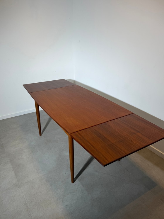 France & Son Extendable Teak Dining Table – Danish Mid-Century Modern, 1960s (photo 5 of 7)