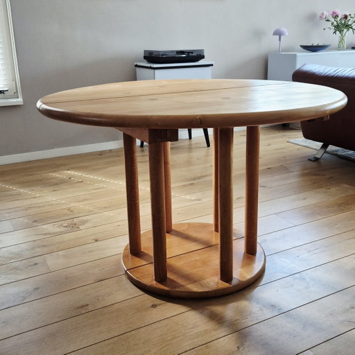 Hoogwaardige Team 7 Uitschuifbare Eettafel – Massief elzenhout
