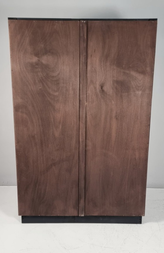 Image 1 of Art Deco Walnut Wardrobe by Jindrich Halabala, 1940s