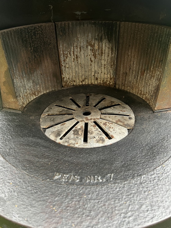 Jøtul Nr.7 vintage fireplace 70s design, Decorative Objects, Iron, Grey (photo 7 of 12)