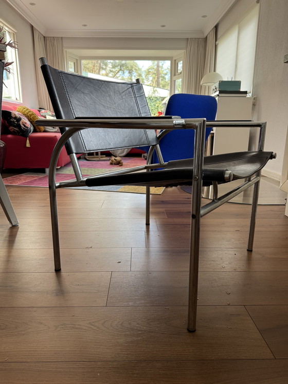 Image 1 of Gerard Vollenbroeck 2 leather chairs