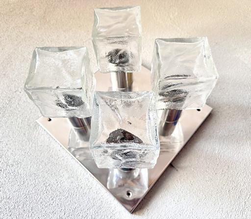 Vintage Kalmar Ice Cube Lamp